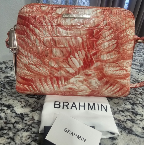Brahmin Mini Sydney Pink Flamingo - Picture 3 of 14